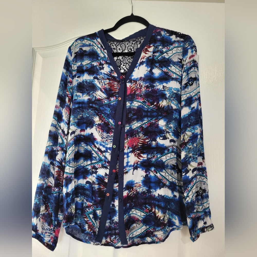 Fun Desiqual Sheer Top